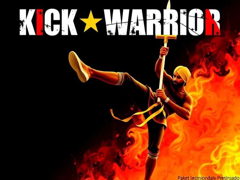 Kick Warrior India Game Banner